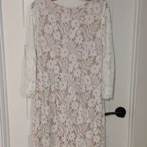 esprit white lace dress BHLDN Esprit de Corps Gown 2